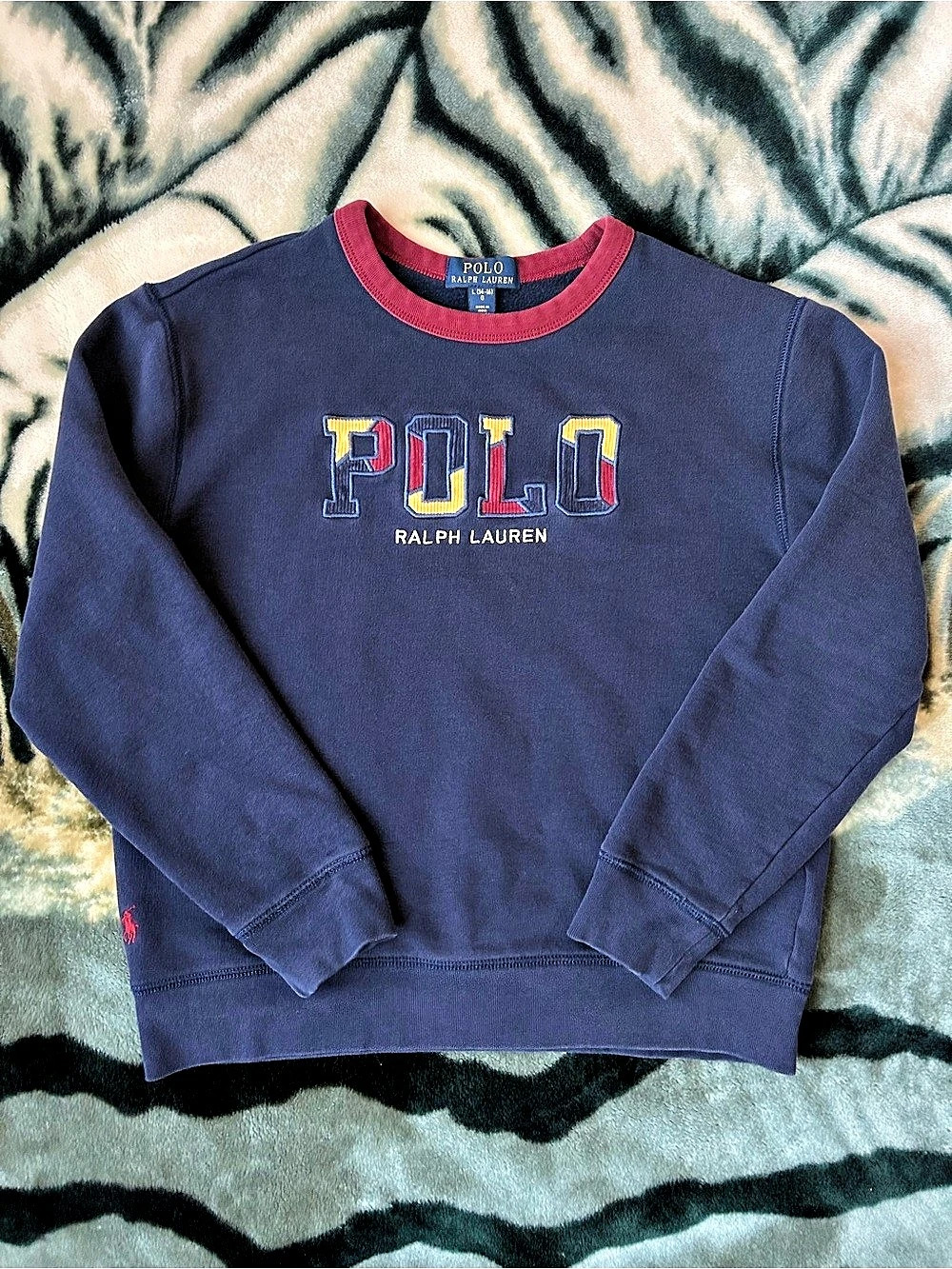 Polo Ralph Lauren Corduroy Logo Pullover Sweater